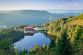 Mummelsee Lake, Black Forest, Baden Wurttemberg, Germany, Europe