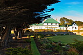 Governor's Residence and garden, Stanley, East Falkland, Falkland Islands, South America