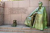The Franklin D. Roosevelt Memorial in Washington, D.C., United States of America, North America