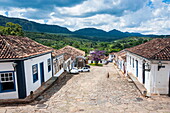 Historical mining town Tiradentes, Minas Gerais, Brazil, South America