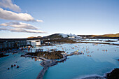 Blue Lagoon geothermal spa, Reykjanes Peninsula, Iceland