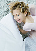 Girl on beach