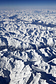 View of snowy alps, Switzerland