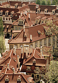 View of rooftops