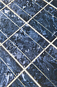 Solar panel close-up
