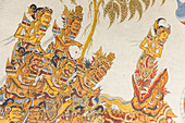 Ceiling paintings, Kertha Gosa Pavilion, Klungkung Palace, Taman Gili, Semarapura, Klungkung, Bali, Indonesia