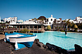 Hotel Volcan, Neuer Hafen, Marina Rubicon, Playa Blanca, Lanzarote, Kanarische Inseln, Spanien