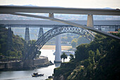 Bridges over Rio Douro, Porto, Portugal