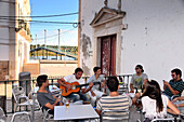 Bar in Alcácer do Sal, Costa Dourada, Alentejo, Portugal