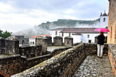In der Burganlage, Castelo, Braganca, Tras-os-Montes, Nordost-Portugal, Portugal