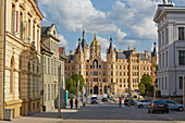 Schwerin castle, Schwerin, Mecklenburg Vorpommern, Germany