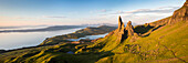 Rock pinnacles, Isle of Skye, Trotternish peninsula, Inner Hebrides, Highland, Scotland, United Kingdom