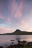 Stac Pollaidh, Berg, Highland, Schottland, Vereinigtes Königreich