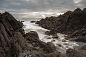 Küstenlandschaft bei Swansea, Wales, Vereinigtes Königreich