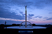 Brunnen Spirit of Napier / Gilray Fountain an der Uferpromenade Marine Parade, Napier, Hawke's Bay, Nordinsel, Neuseeland