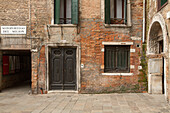 Sotoportego Milion, Corte Milion, Marco Polo lived here, Cannaregio, Venice, Italy