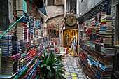 Buchhandlung Libreria Acqua Alta, liebenswürdig chaotische Buchhandlung, Venedig, Italien