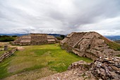 Montealban Archaeological Site, near Oaxaca City, Oaxaca, Mexico. Where Zapotecas come.