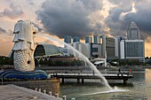 Merlion park, Singapore.