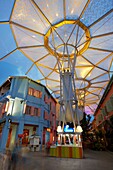 Clarke Quay at night, Singapore.