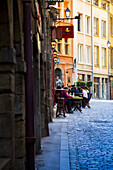 France, Rhone, Lyon, historical site listed as World Heritage by UNESCO, Vieux Lyon Old Town.