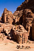 Petra, UNESCO Heritage Site, Jordan, Middle East.