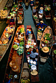 Thailand, Bangkok, Damnern Saduak Floating Market