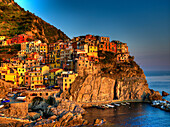 Sunset On Manarola, Italy