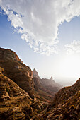'Mountain scenery on the Gheralta plateau; Tigray region, Ethiopia'