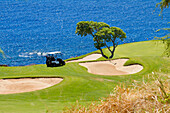 Hawaii, Lanai, The Challenge at Manele Golf course.