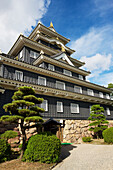 'Okayama-Jo Castle in Koraku-en Gardens; Okayama, Okayama Prefecture, Japan'