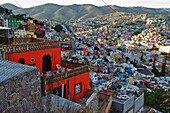 'Mountainside homes; Guanajuato, Mexico'