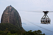 'Cable car to Sugarloaf; Rio de Janeiro, Brazil'