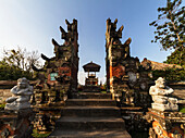 Split gate (candi bentar) of the Royal Water Temple Pura Taman Ayun, Mengwi, Bali, Indonesia