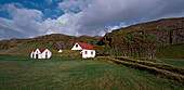 old and abonded farmhouse in the south of Iceland