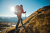 Backpacking in the North Cascade Mountains.