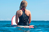 Picture of Surfer Girl in the Ocean.