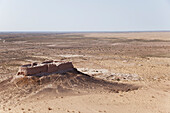 'Ayaz Kala fortress, near Khiva, Kizilkum desert; Karakalpakstan, Khwarezm region, Uzbekistan'