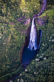 'Jurassic Park Falls, named for a movie; Hawaii, United States of America'