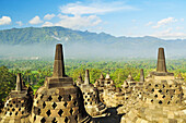 Borobodur, UNESCO World Heritage Site, Kedu Plain, Java, Indonesia, Southeast Asia, Asia