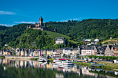 View over Cochem, Moselle Valley, Rhineland-Palatinate, Germany, Europe