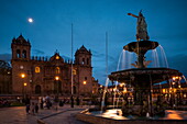 La Catedral, Plaza de Armas, Cusco (Cuzco), Peru, South America