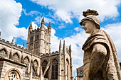 Bath Abbey, Bath, UNESCO World Heritage Site, Avon and Somerset, England, United Kingdom, Europe