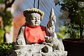 Statue in Daisho-in Buddhist temple, Miyajima Island, Hiroshima Prefecture, Honshu, Japan, Asia