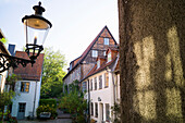 Qualmanns Gang, Lubeck courtyard, Lubeck, Schleswig-Holstein, Germany
