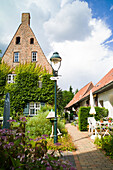 Glandorps-Gang, Lubeck courtyard, Lubeck, Schleswig-Holstein, Germany