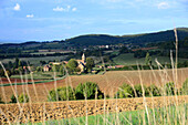 Landscape at Martailly near Cluny, Saon-et-Loire, Burgundy, France