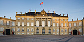 Amalienborg castle, Copenhagen, Denmark