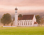 Church of St. Coloman, Fuessen, Allgaeu, Upper Bavaria, Bavaria, Germany