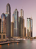 Skyscrapers in Dubai Marina, Dubai, Unites Arab Emirates, UAE